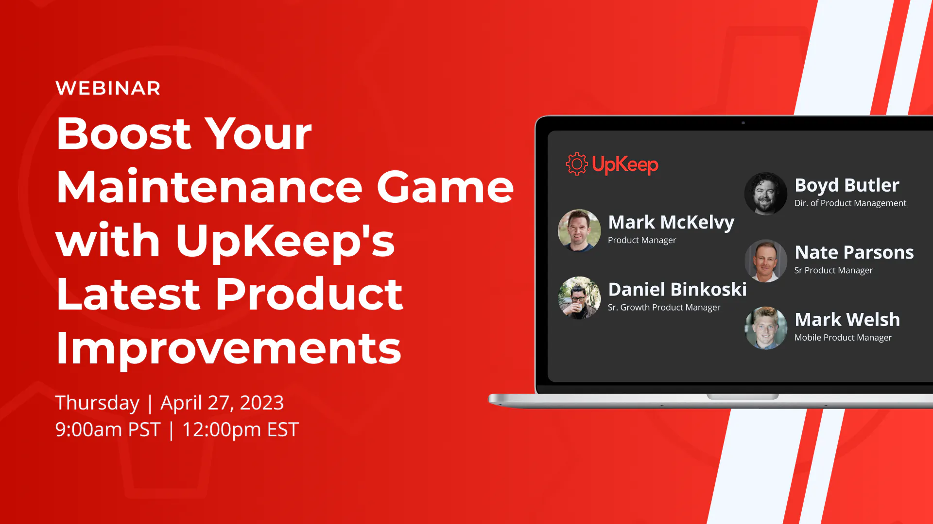 Boost Your Maintenance Game with UpKeep's Latest Product Improvements: Join Our Webinar!